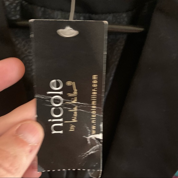 Nicole Miller NWT Floral Blazer - Picture 3 of 5